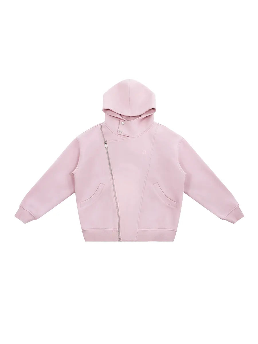 Wanhuishop_new_Long_Sleeve_Hoodie_Fashion_Hoodie_Unisex_Zipper_High_Collar_Coat-pink