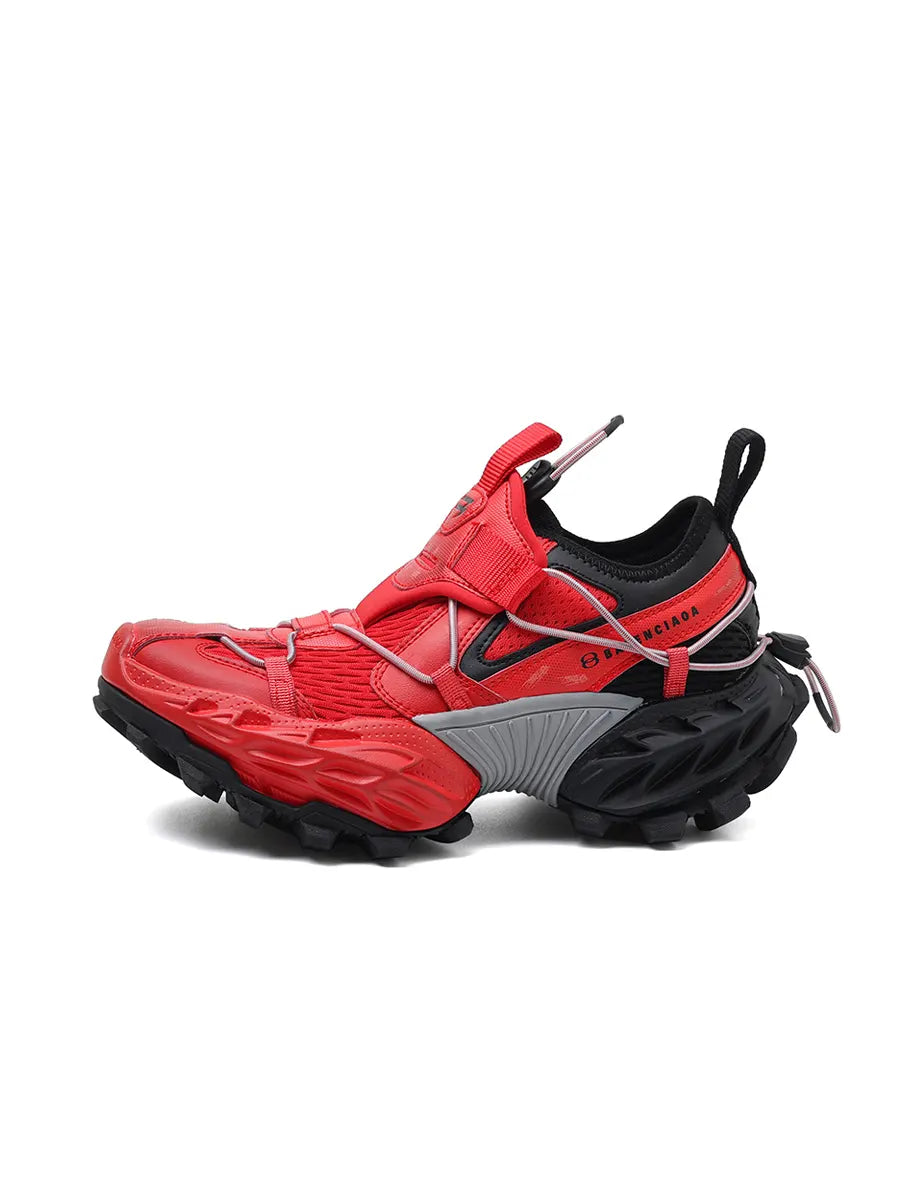 Wanhuishop_new_retro_casual_shoes_for_both_men_and_women_thick_soled_sports_shoes-red