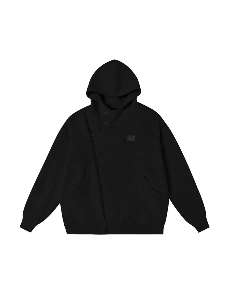 Wanhuishopping_New_Long_Sleeve_Hoodie_Fashion_Hoodie_Unisex_Zipper_High_Collar_Coat-Long_black2