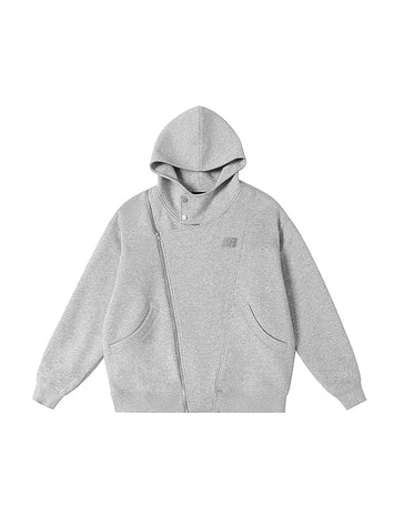 Wanhuishopping_New_Long_Sleeve_Hoodie_Fashion_Hoodie_Unisex_Zipper_High_Collar_Coat-Long_gray3