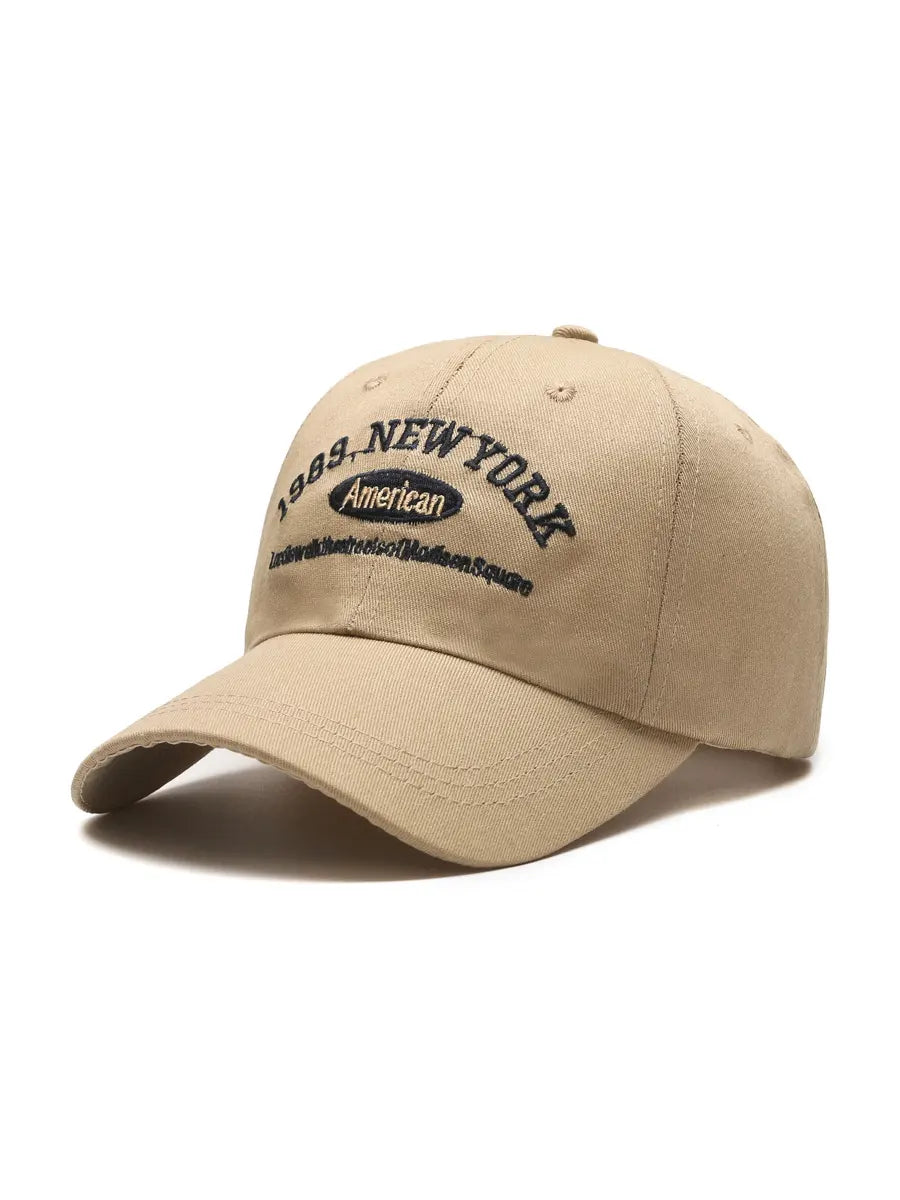 Wanhuishopping_new_baseball_cap_unisex_fashionable_embroidered_duckbill_cap-khaki